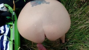 Outdoor Fuck to Cum.