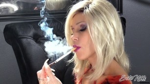 Nikki Ashton - SFW - Blonde MILF Goddess Chain Smoking more & Saratoga 120