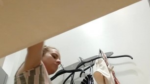 Dressing room milf tits Hot ass