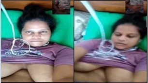 Horny desi milf showing her boobs and pussy part 1