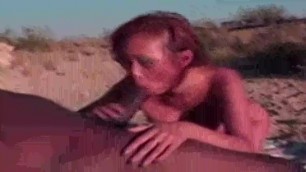 Interracial Sex On The Beach - RealMilfDates.com