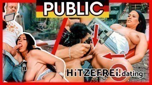 HOT OUTDOOR FUCK with MILF Zara Mendez! HITZEFREI.dating