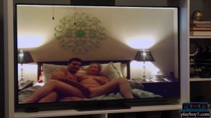 Curvy amateur blonde MILF and boyfriend want a professional sex tape made
